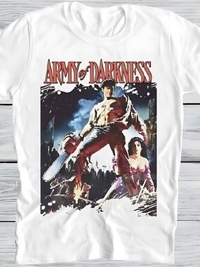 Army Of Darkness Evil Dead Cult 90s Movie Fan Retro T-Shirt